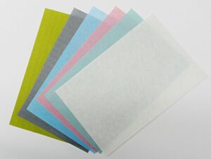3m tri-m-ite wet dry polishing abrasive paper 400-8,000 a/o assorted 6 sheets (2e)