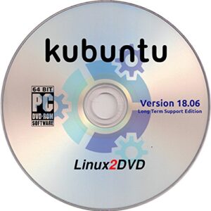 kubuntu 18.04 lts "bionic beaver", 64 bit, kde plasma desktop