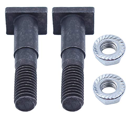 HAISHINE Bar Nuts Stud Kit for Husqvarna 181 266 268 268K 268 272 272K 272S 272XP 281 288 3120 362 365 371 372 Chainsaw