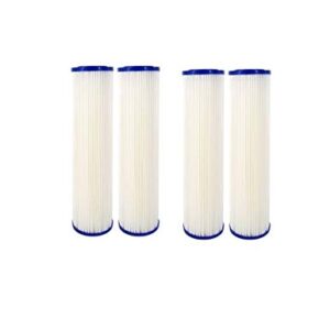 CFS – 4 Pack Sediment Water Filter Cartridges Compatible with American Plumber W20CLA Models – Removes Bad Taste and Odor – Whole House Replacement Filter Cartridge – 5 Micron