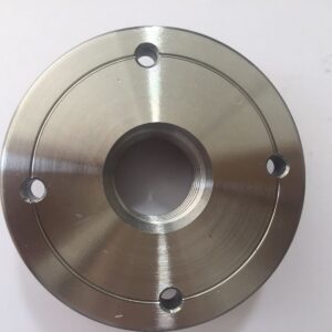 Steel Face Plate 1"-8 Threaded for Wood Lathe Turning (3")