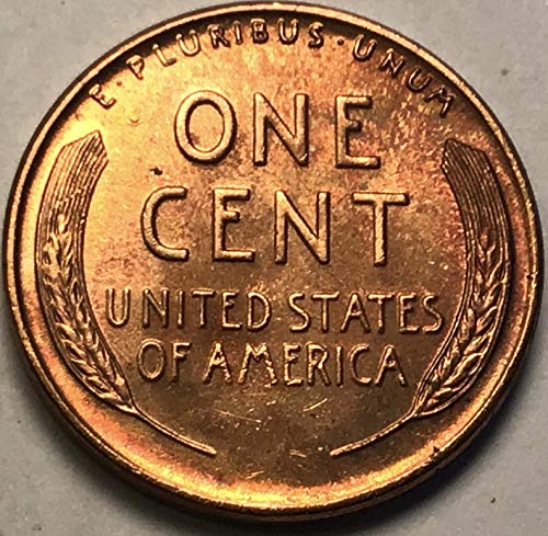 1944 P Lincoln Wheat Cent Red Penny Seller Mint State