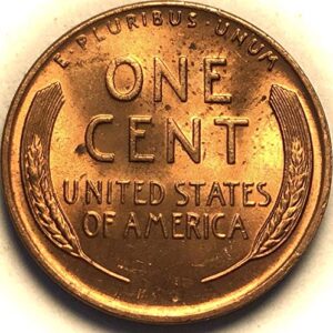 1944 P Lincoln Wheat Cent Red Penny Seller Mint State