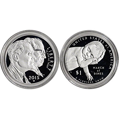 2015 Various Mint Marks March of Dimes 2015 Various Mint Marks US Commemorative Proof 3-Coin Set March of Dimes OGP Silver Proof