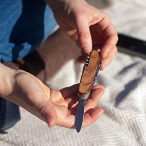 Tough Stainless Steel Multi-function Tool 11-in-1 Pocket Knife With Wooden Handle