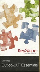 keystone learning systems outlook xp essentials beginning, intermediate and advanced learning systems- training vhs format