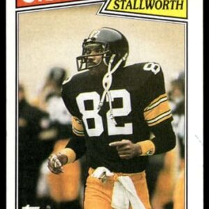 1987 Topps #288 John Stallworth Pittsburgh Steelers UER