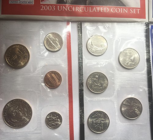 2003 P D US Mint set 20 Coins Comes in Original US mint packaging Uncirculated