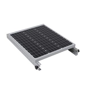 Renogy 28in Adjustable Solar Panel Mount Brackets, with Foldable Tilt Legs on Any Flat Surface for RV, Roof, Boat, Any Off-Grid Systems