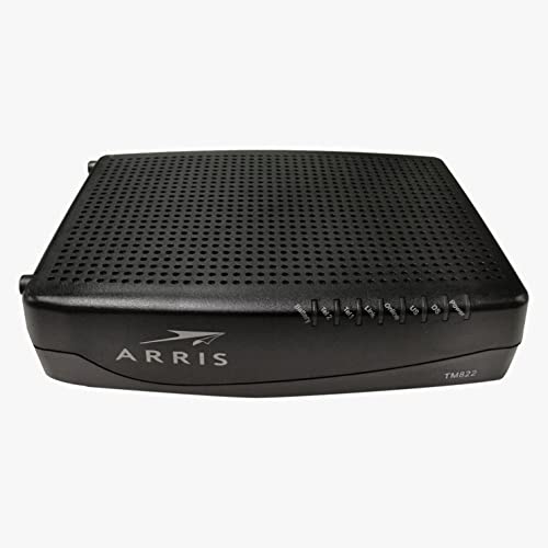 ARRIS TM822 (Series - TM822A) Touchstone Docsis 3.0 8x4 Ultra-High Speed Telephony Modem (Renewed)