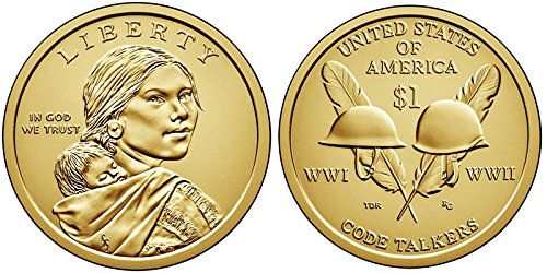 2016 P, D Native American (Sacagawea/Golden) Dollar 2 Coin Set Uncirculated