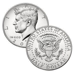 2015 p, d kennedy half dollar 2 coin set half dollar seller uncirculated