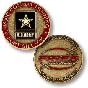 u.s. army basic combat training fort sill, ok challenge coin