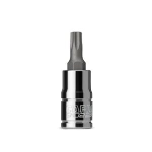capri tools t25 star bit socket, 1/4-inch drive (cp30225)