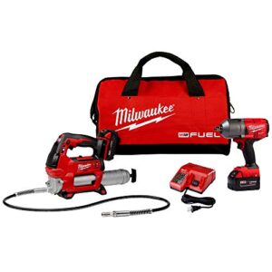 milwaukee m18 fuel 1/2" high-torque impact w/free grease gu, chrome (2767-22gg)