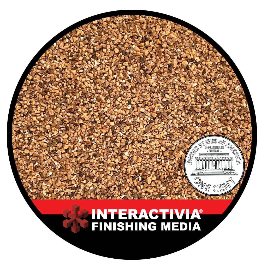 4 lbs or 1.8 kg Ground Walnut Shell Media 18-40 Grit - Fine Walnut Shells for Tumbling, Vibratory Or Blasting