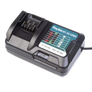 dc10wd bl1015 battery charger replace for makita 10.8v 12v bl1016 bl1021b bl1041b fd05 dt03 rj03z sh02z ph04z dc10sb charger