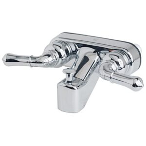 Laguna Brass 2001CP/3210CP/4120CP RV Bathroom and Tub Faucet with Matching Hand Shower Combo Chrome Finish