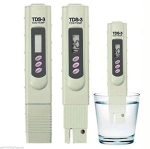 new tds meter digital lcd tds3 tester water quality filter purity pen stick 0-9990
