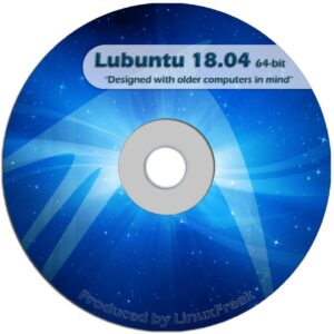 lubuntu linux 18.04 dvd - fast desktop live dvd - official 64-bit release