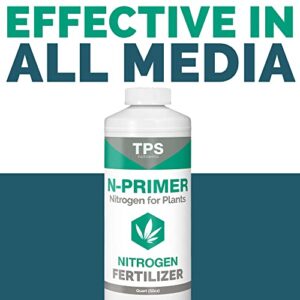 N-Primer Nitrogen Supplement for Fast Vegetative Growth, Promotes Dark Green Leaves by TPS Nutrients, Quart (32 oz)