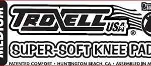 TROXELL USA - SuperSoft 109 Knee Pad (Med/Reg Size, Bagged in Pairs