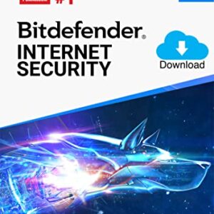 Bitdefender Internet Security - 3 Devices | 2 year Subscription | PC Activation Code by email