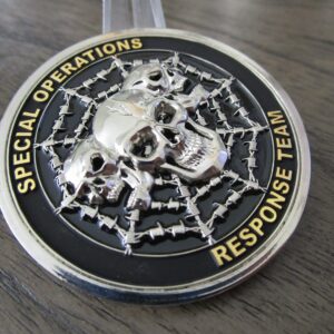 Federal Bureau of Prisons Special Operations Response Team Dept of Justice Challenge Coin