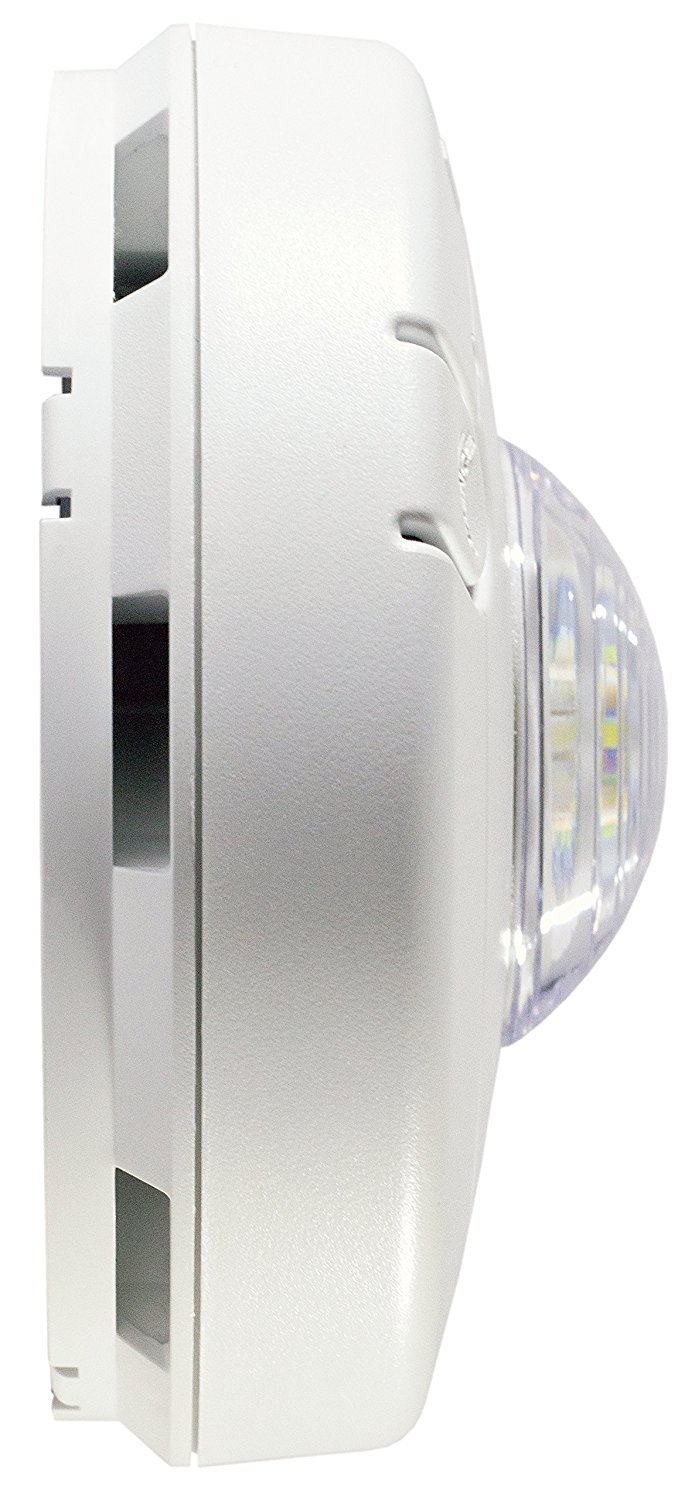 First Alert BRK 7030BSL Hardwired Hearing Impaired Combination Alarm with Led Strobe Light, White