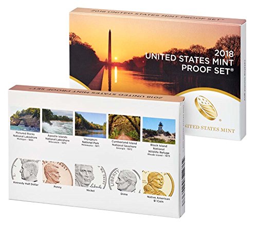 2018 S 10 Coin Clad Proof Set in OGP with CoA Proof