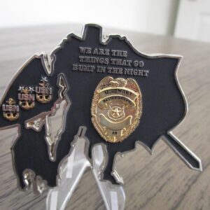 United States Navy Master at Arms k9 Canine CPO Challenge Coin