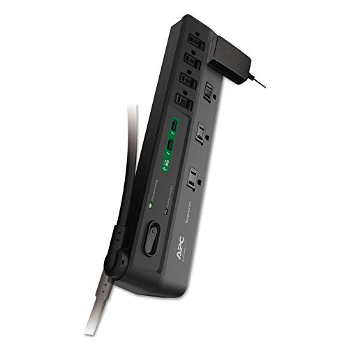 APC Surgearrest 8-outlet Pdu - 8 X Nema 5-15r, 2 X Usb - 2630 J - 120 V Ac Input - 120 V Ac, 5 V Dc