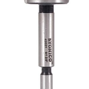 YONICO 43021S 1-3/8-Inch Diameter Steel Forstner Drill Bit 3/8-Inch Shank