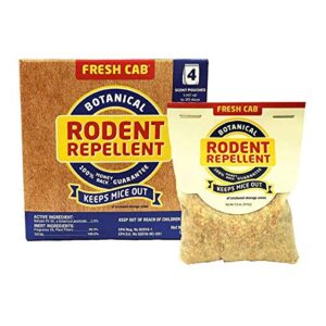 fresh cab rodent repellent, 6 pack