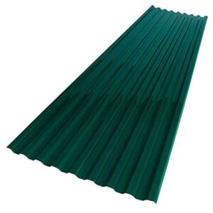 suntuf 400990 hunter green polycarbonate roofing panel