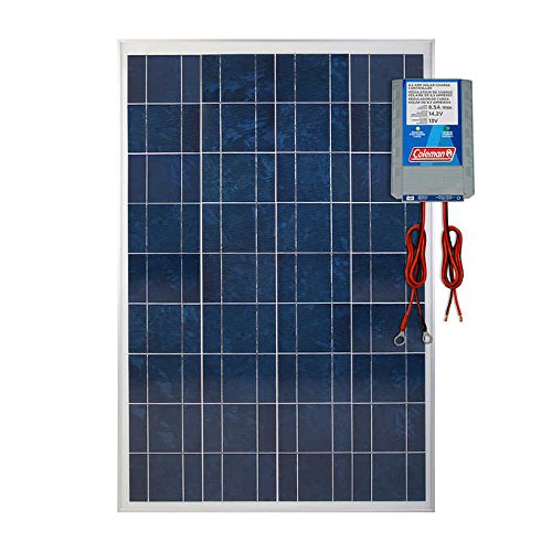 Coleman 100W Crystalline Solar Panel Kit with 8.5 Amp Charge Controller