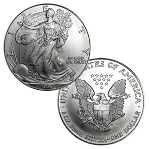 1999 Silver Eagle In US Mint Gift Box $1 Brilliant Uncirculated