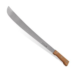 sitepro 17-croc22-w 22" martindale machete with wood handle