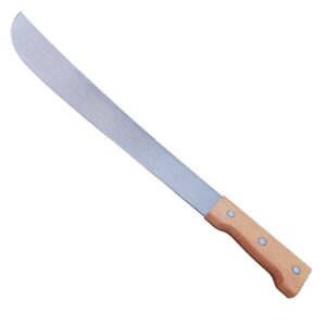 sitepro 17-croc18-w 18" martindale machete with wood handle