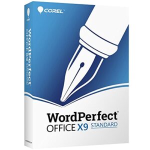 corel wordperfect office x9 - all in one office suite [pc disc] [old version]