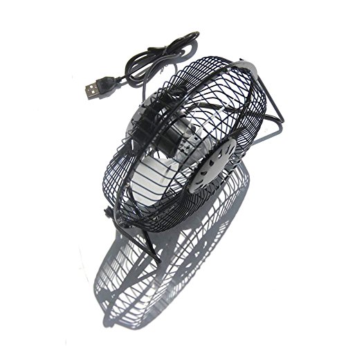 NUZAMAS 3.5W 6V Solar Panel Powered Mini Fan for Camping Caravan Yacht Greenhouse Dog House Chicken House Ventilator