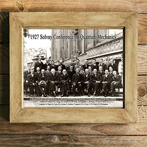 1927 Solvay Conference on Quantum Mechanics - 11x14 Unframed Art Print - Great Gift Under $15 for Scientists