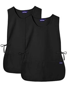 sivvan unisex apron - cobbler apron 2-pack - s87002 - black - x