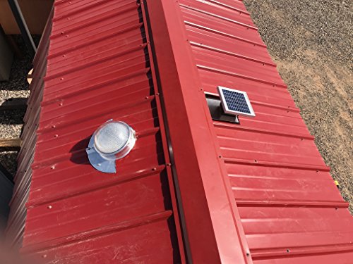 Solar LightBlaster for Metal-Roofed Sheds (Solar Tube Skylight for shed Applications)