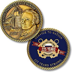 united states coast guard 225 years service challenge coin