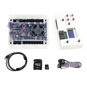 cnctopbaos 3 axis grbl control board usb port cnc router controller board grbl 1.1f with grbl offline controller remote hand control for cnc engraving milling machine mini diy 1610 cnc 3018 pro