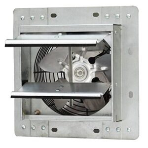 iliving ilg8sf7v shutter exhaust fan, 7" - variable, silver