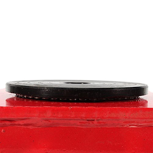 Industrial Machinery Mover 13200lb 6T Machinery Mover Roller Dolly with 360°Swivel Top Plate (13200LB Capacity) (Red)