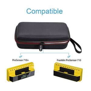 LTGEM Hard Case for Franklin Sensors ProSensor M210 / FST1302 T13 / FS710PRO 710+ / 710 Professional Stud Finder - Travel Protective Carrying Case Bag(Case Only)