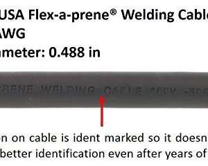 300 Amp Welding Leads Assembly Set - LC40 Connector - #1 AWG Cable (15 FEET Each Lead)